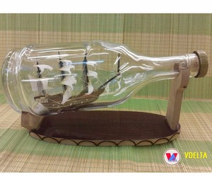 เรือพิเศษแล่นเรือใบในขวดของขวัญศิลปะทำด้วยมือ - Product Image 6