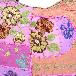 India hermosa Vintage Patchwork bolso de la bolsa de compras llevar al hombro y bandolera las mujeres hombro bolsa - Product Image 3