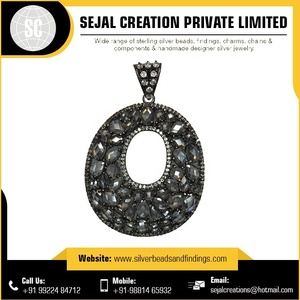 ของสะสมจี้ควอตซ์คริสตัลเงินสเตอร์ลิงสี925 - Product Image 2