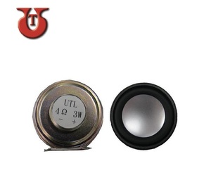 3W Argent Cône 40mm Haut-Parleur - Product Image 1