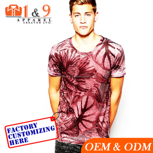 Camiseta con Logo impreso para hombre, ropa 2017 de algodón, OEM, con estampado en blanco/bordado, servicio OEM para adultos, 100%, barata, venta al por mayor - Product Image 2