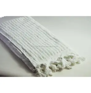 Serviettes turques de luxe personnalisées, faites à la main, pour le bain ou à usage domestique - Product Image 1