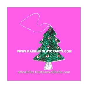 Décoration de Noël de conception élégante, ornement suspendu avec du tissu utilisé pour la décoration de Noël - Product Image 1
