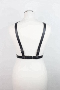 Arnés de cuerpo de cuero genuino, alta calidad, fetiche, GDH-0018 - Product Image 5