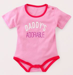 OEM Design <b>Onesie</b> Tirupur India 100% Organic Cotton New Summer Baby Rompers Jumpsuits/Sleep Suits Set Online Sale Manufacturer - Product Image 6