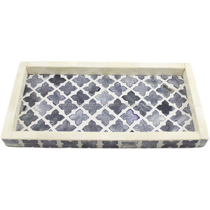 Bandeja de servir con incrustaciones de hueso, superventas - Product Image 3
