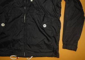 Sudaderas con capucha de nailon y algodón de manga larga para hombre, chaquetas lisas con cremallera a prueba de viento, prefabricadas, marca Original - Product Image 2