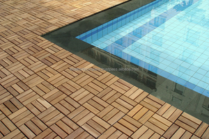 Nuevo DT FURNITURE Azulejos de cubierta de diseño tradicional Material de madera duradero Muebles de exterior Juegos de jardín Uso decorativo exterior - Product Image 6