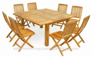 Meuble de jardin pliable en bois d'acacia du Vietnam pour patio, salon ou coin de jardin - Product Image 6