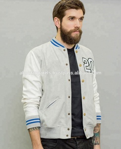 เสื้อแจ็คเก็ตบอมเบอร์สไตล์วาร์ซิตี้ผ้าวูลสำหรับผู้ชาย ดีไซน์ทันสมัย ลายพิมพ์แบบฟูลไดซ์ซับลิเมชั่น สไตล์สตรีทแฟชั่นจากงานลอนดอนแฟชั่นวีค - Product Image 4