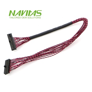 Conjunto de arnés de cableado OEM Amphenol ICC FCI 71600 personalizado de 34 pines y 2,54mm - Product Image 3
