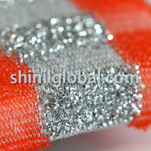 Tampon à récurer de cuisine en tissu anti-rayures, éponge de nettoyage de surface de couleur claire, absorbant et antibactérien - Product Image 2