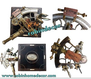 Caja de madera para coleccionistas, antiguo, de latón náutico, con caja de madera - Product Image 2