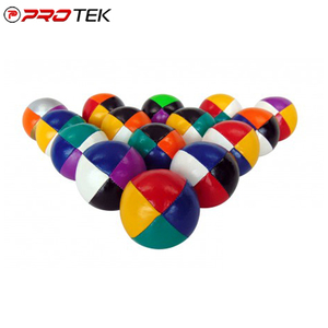 Pelota de malabares de cuero sintético personalizada - Product Image 3