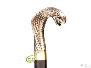 Bastones de madera hechos a mano con mango de cobre, bastón de madera con mango de cobre - Product Image 3