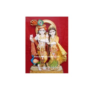 Estatua de mármol Radha Krishna, Jugal Jodi - Product Image 1