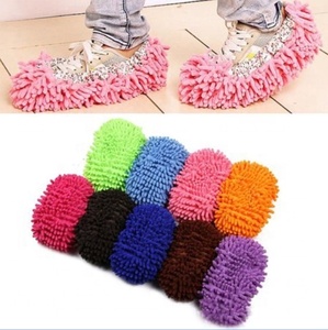 Mop <strong>Slippers</strong> Multi-Function Chenille Fiber Washable Dust Mop <strong>Slippers</strong> Dusting <strong>Cleaning</strong> Foot Socks - Product Image 6
