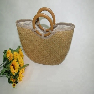Bolso de paja para mujer Dragonex Fashion, bolso de hierba marina, bolso de playa, hecho en Vietnam 2026 con buena calidad y precio - Product Image 2