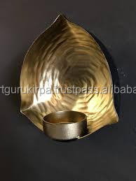โคมไฟแก้วกระจกทองเหลืองของตกแต่งบ้านเชิงเทียนคริสต์มาส2018ออกแบบล่าสุด - Product Image 5