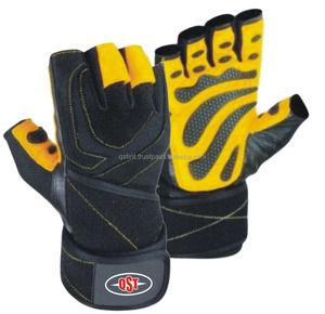 Gants d'haltérophilie de gymnastique demi-doigt d'usine en gros musculation exercice de fitness gant d'haltérophilie d'entraînement de gymnastique - Product Image 4