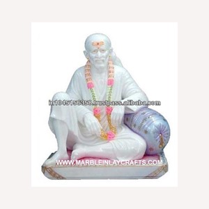 Marble Sai Baba Dwarka Mai Statue - Product Image 1