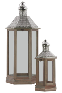 Bougeoir en bois et en verre de couleur de forme de taille personnalisée de conception moderne de vente chaude pour la décoration à la maison Noël fait avec du métal - Product Image 6