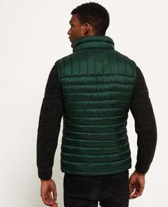 Chaleco de plumas de nailon sin mangas, cómodo, acolchado y acolchado - Product Image 5