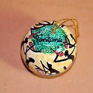 Adornos de bolas de adorno de Navidad hechos a mano de Dance of Tanzanian, venta al por mayor - Product Image 2