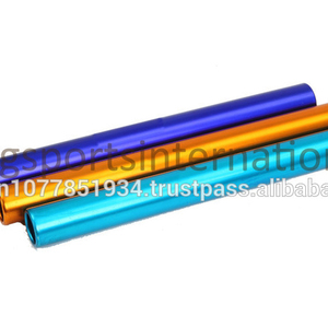 Logo personnalisé de haute qualité 2.8CM 3.8CM coloré Sport piste course athlétique en alliage d'aluminium piste relais bâtons pour enfants - Product Image 2
