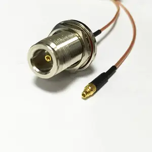 Connecteur st N (F) longue durée de haute qualité avec câble RG178 (L - 15CM) + connecteur MMCX (M) - Product Image 1