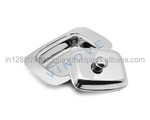 High quality serving stainless steel butter dish