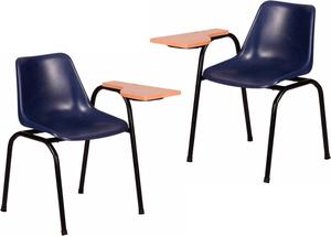 Silla de escritura de madera de diseño moderno con almohadilla para juegos de muebles escolares y universitarios - Product Image 2