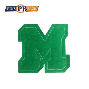 Customize Cheap <strong>Custom</strong> Letterman Back Chenille Embroidered <strong>Patches</strong> - Product Image 4