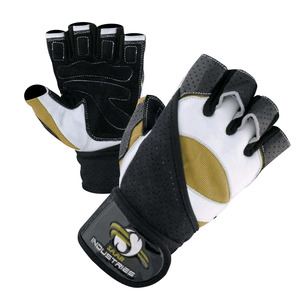 Gants d'haltérophilie en cuir unisexe pour gymnastique, musculation, crossfit, musculation, sport - Product Image 4