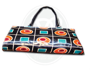 <b>Indian</b> Handmade Ethnic Shantiniketan Leather Shoulder <b>Bag</b> by Lowellcraft Model LBS00414 - Product Image 2