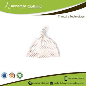 Gorro de algodón 100% para bebé, gorro con Etiqueta Privada, hecho en la India, venta al por mayor - Product Image 4