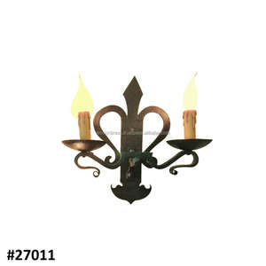Home Decorative <b>Wall</b> Mounted Candle Holder Decorative <b>Wall</b> <b>Sconce</b> in Metal Classic Design Candle Holder - Product Image 2