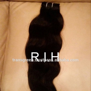 Vente en gros extensions de cheveux de temple indien brut 30 pouces cheveux de trame brésiliens 8 pouces étiré longueur Curl Style - Product Image 6