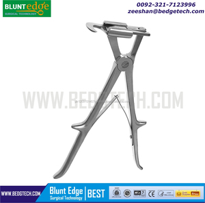 Instrumento de Retracción Quirúrgica Torácica Manual de Alta Resistencia, Tijeras para Costillas Sauerbruch-Fry de Acero Inoxidable, Estándar de Seguridad MOL - Product Image 2