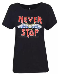 Fabricante al por mayor de ajuste holgado de las mujeres camisetas de gran tamaño de impresión de logotipo personalizado suave 100% algodón de secado rápido transpirable hecho - Product Image 3