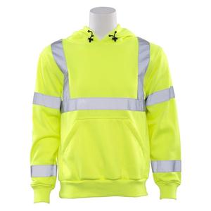 EN471 ANSI Hi Viz sweat à capuche de sécurité avec bande réfléchissante - Product Image 5