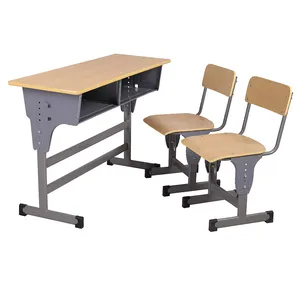 Double Seater student desk and chair