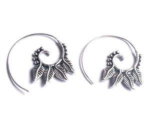 Haute qualité bohème spirale boucles d'oreilles argent plaqué métal bijoux de mode pour femmes et filles fête cadeau en gros - Product Image 4