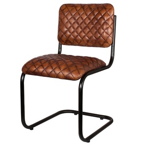 New <b>Product</b> Leather & <b>Iron</b> Industrial Chair - Product Image 4