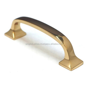 Manija de Latón para Muebles de Cocina, Tirador de Armario, Perilla y Manija de Puerta, Estilo Antiguo, Venta al por Mayor - Product Image 2