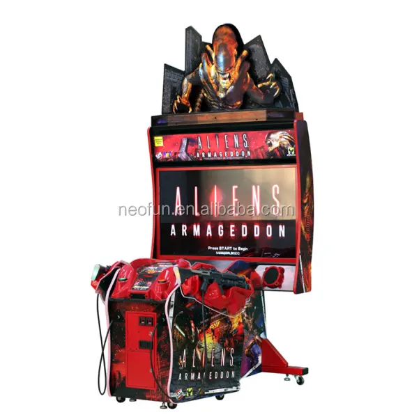 Neofuns Alien Armageddon arcade shooting gun game machine giochi a gettoni arcade gun arcade game machine in vendita