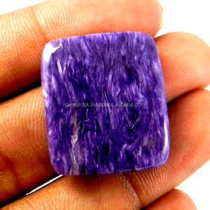 러시아 Charoite 느슨한 카보 숑 믹스 모든 크기의 자연 치유 텀블 수제 부드러운 Charoite 카보 숑 느슨한 보석 - Product Image 1