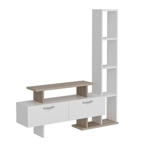 Meuble TV Minel en aggloméré de luxe exclusif, blanc-Cordoba, provenant de Turquie, best-seller - Product Image 3