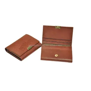 Brown Color Purse Style Card Wallet For Credit,Debit,ATM Cards