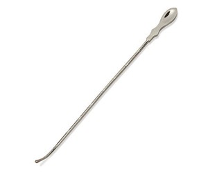 Sonido uterino Galabin maleable con un eje graduado Cm y un acabado plateado 320mm 32cm Ginecología de alta calidad Pakistán - Product Image 1